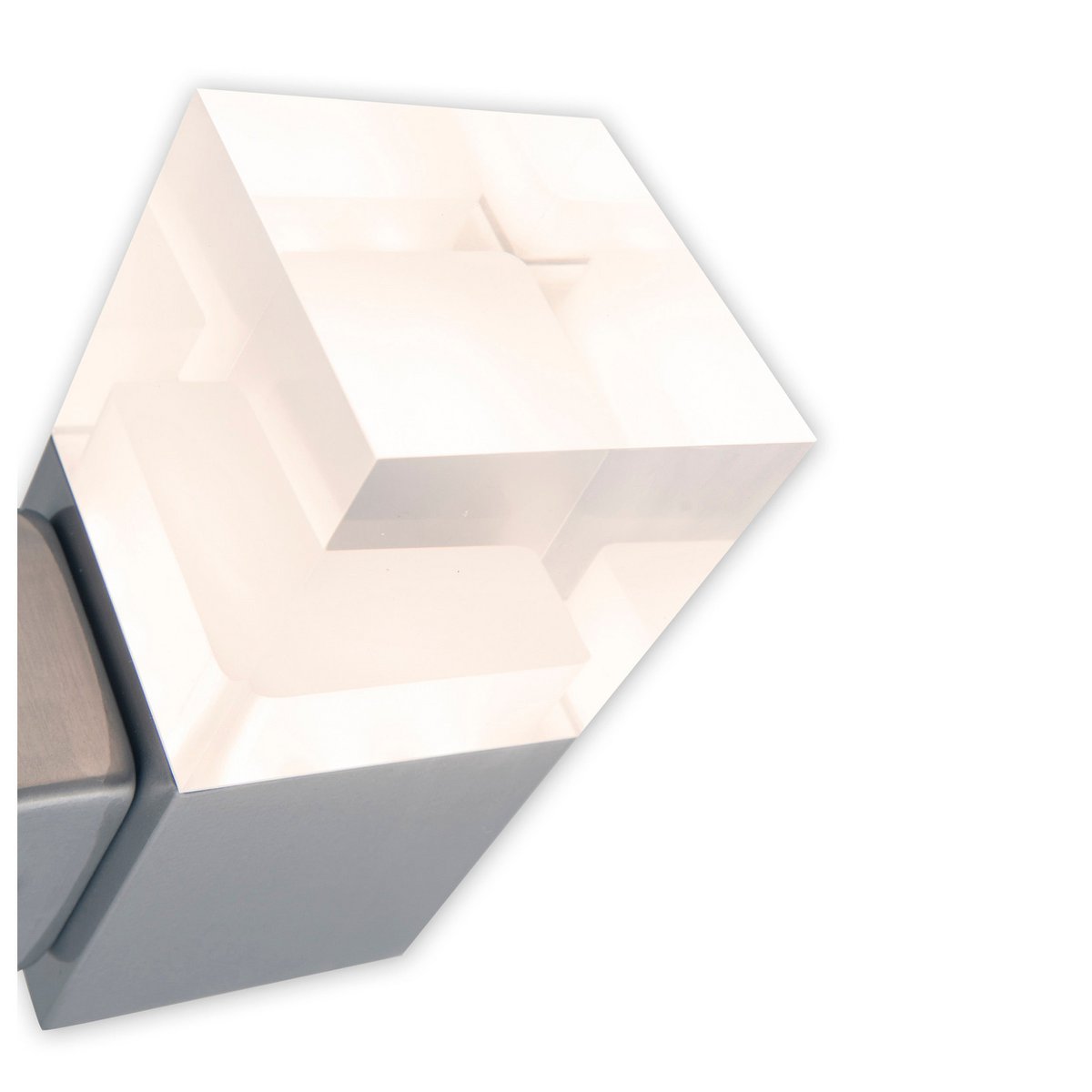LED Buitenlamp Wand Leah Staal
