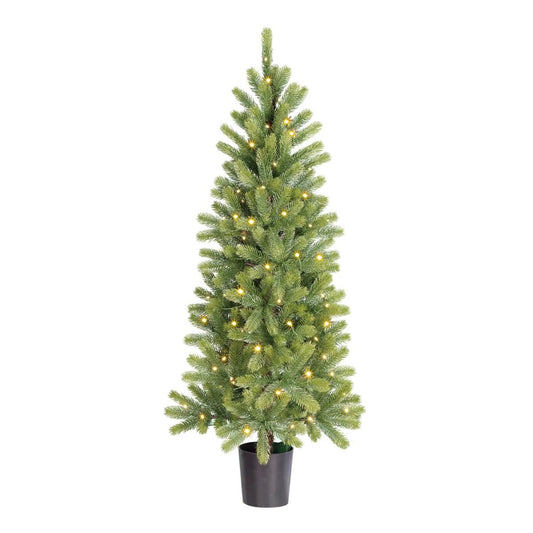 Kunstkerstboom Nagoya Verlicht Groen - 120 cm