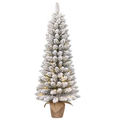 Kunstkerstboom Gerlos Verlicht Groen - 90 cm