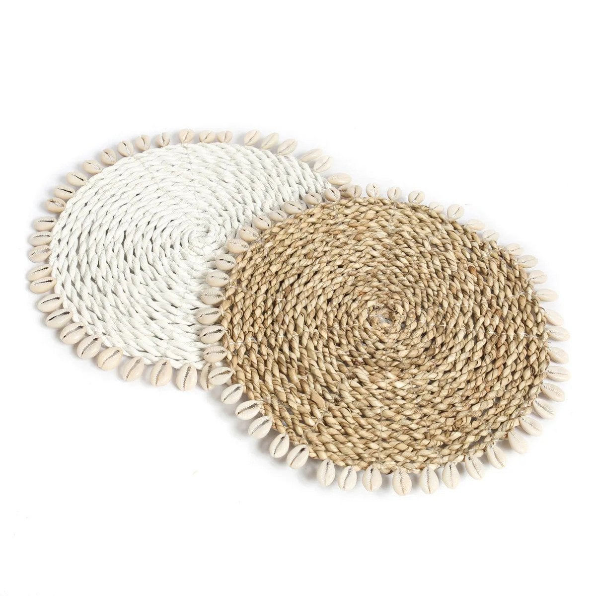 Zeegras panonderzetter Seagrass shell pan coaster natuur - OutHome