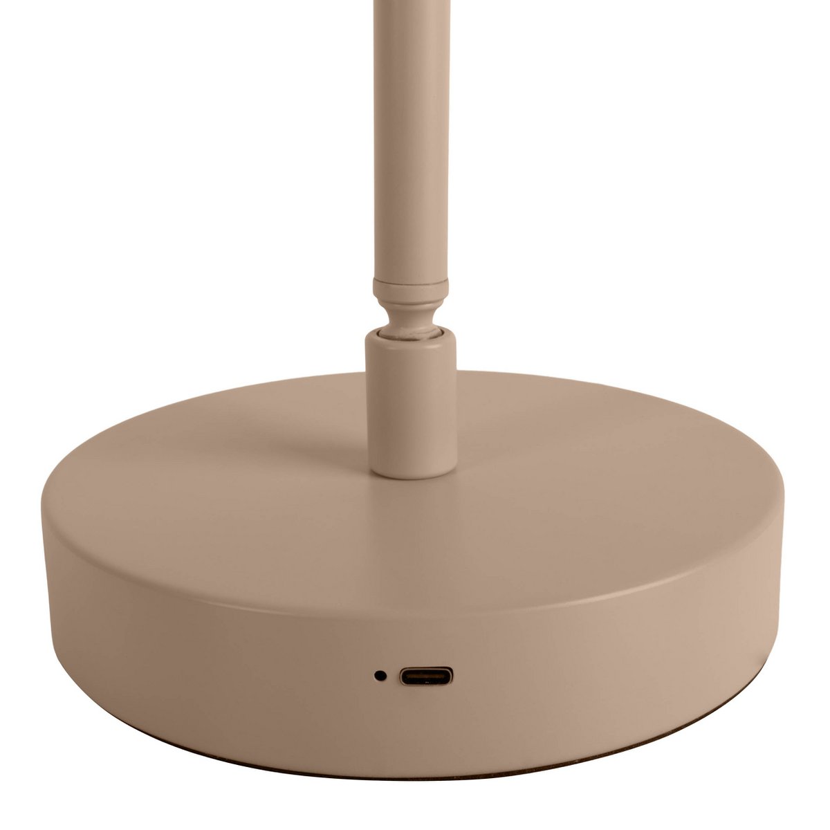 Snoerloze Tafellamp Lupa Amandel - 45 cm (Touch/Dimbaar)