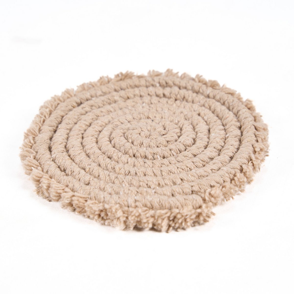 Katoenen onderzetter Nova beige - OutHome