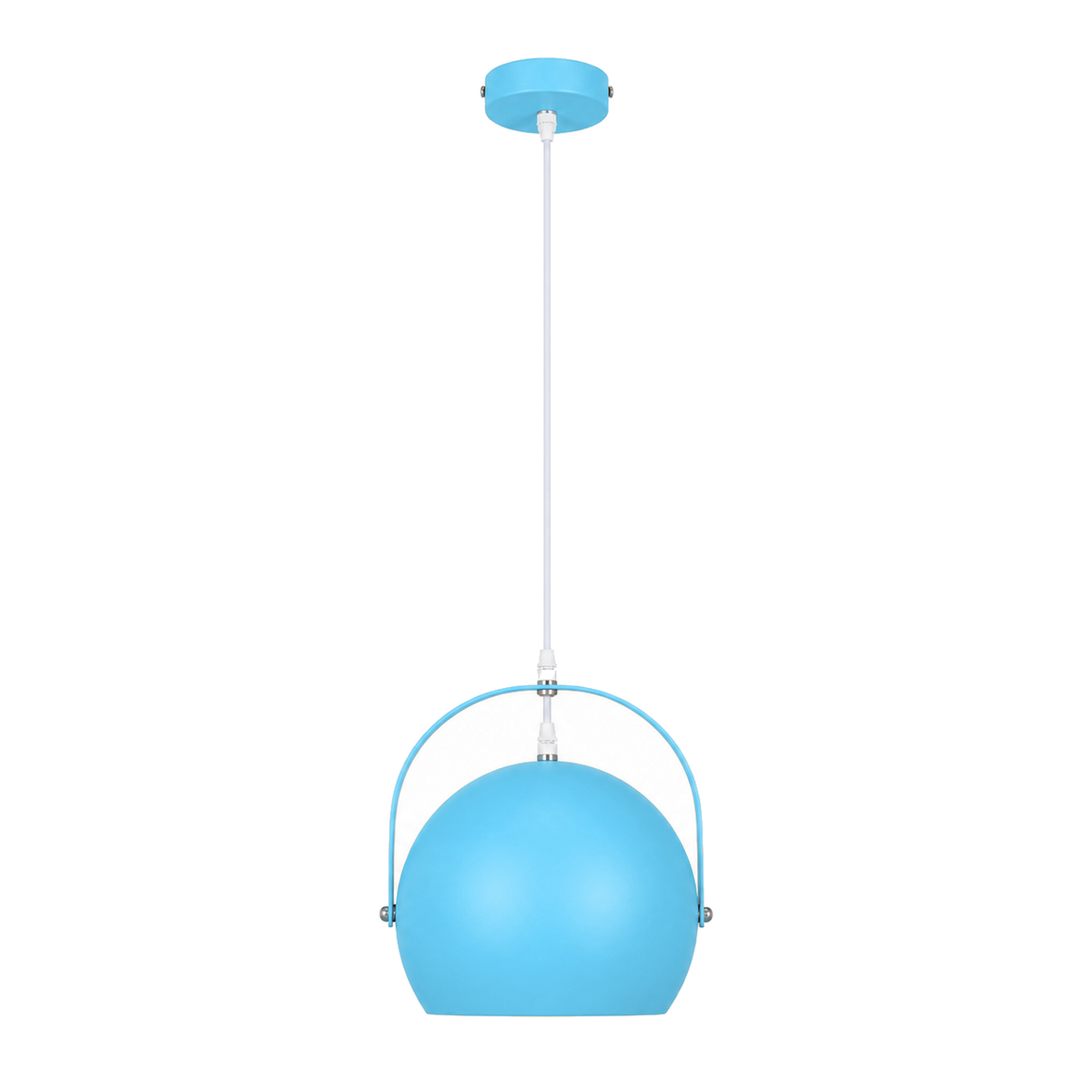 Hanglamp Colorado Blauw Metaal - diameter 25 cm (E27) productfoto op witte achtergrond