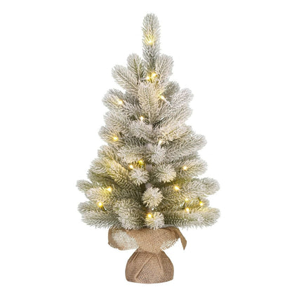 Kunstkerstboom Nagoya Verlicht Groen - 60 cm
