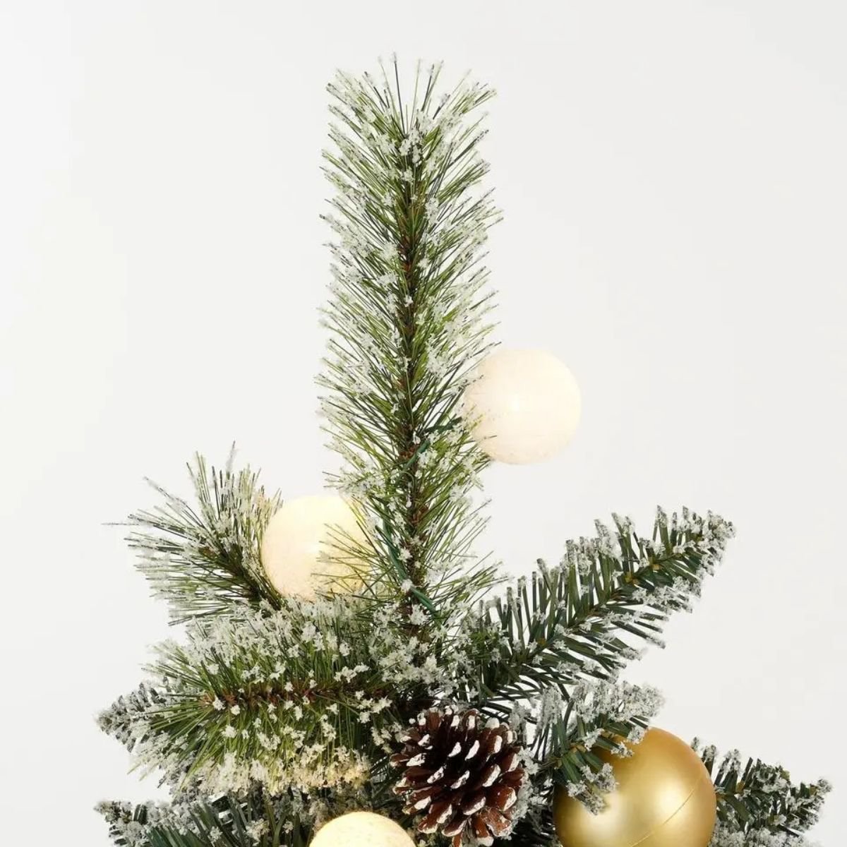 Kunstkerstboom Kaprun Verlicht Groen - 90 cm