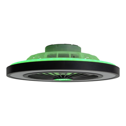 LED Plafondlamp + Ventilator Arrioso - Ø 54 cm