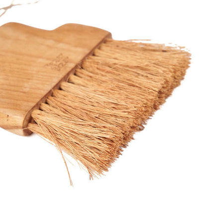 Teakhouten tafelveegborstel Osta naturel
