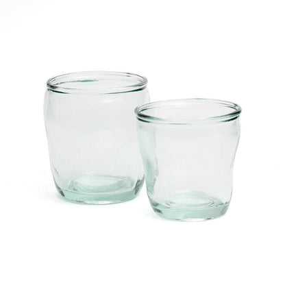 Glazen beker The tching glass blauw