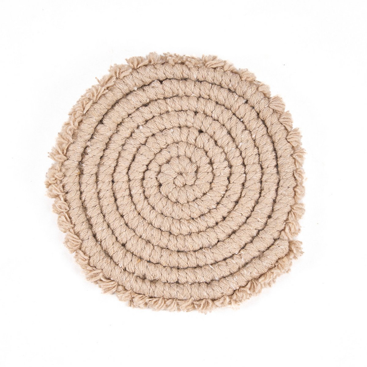Katoenen onderzetter Nova beige - OutHome