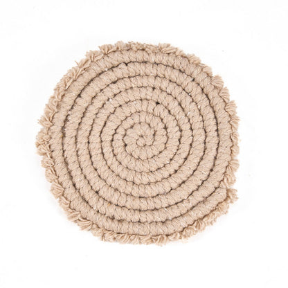 Katoenen onderzetter Nova beige - OutHome