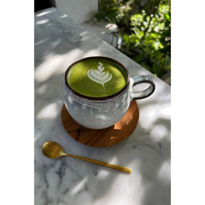 Teak onderzetter Nordic coaster natuur - 10 cm - OutHome