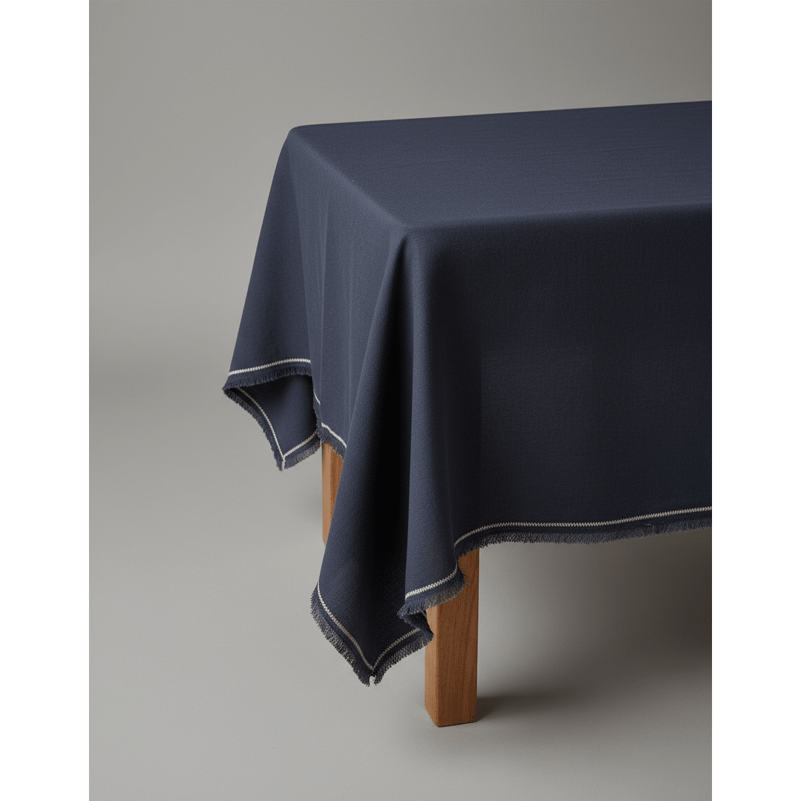 Tafelkleed Toscane zwart naturel - OutHome