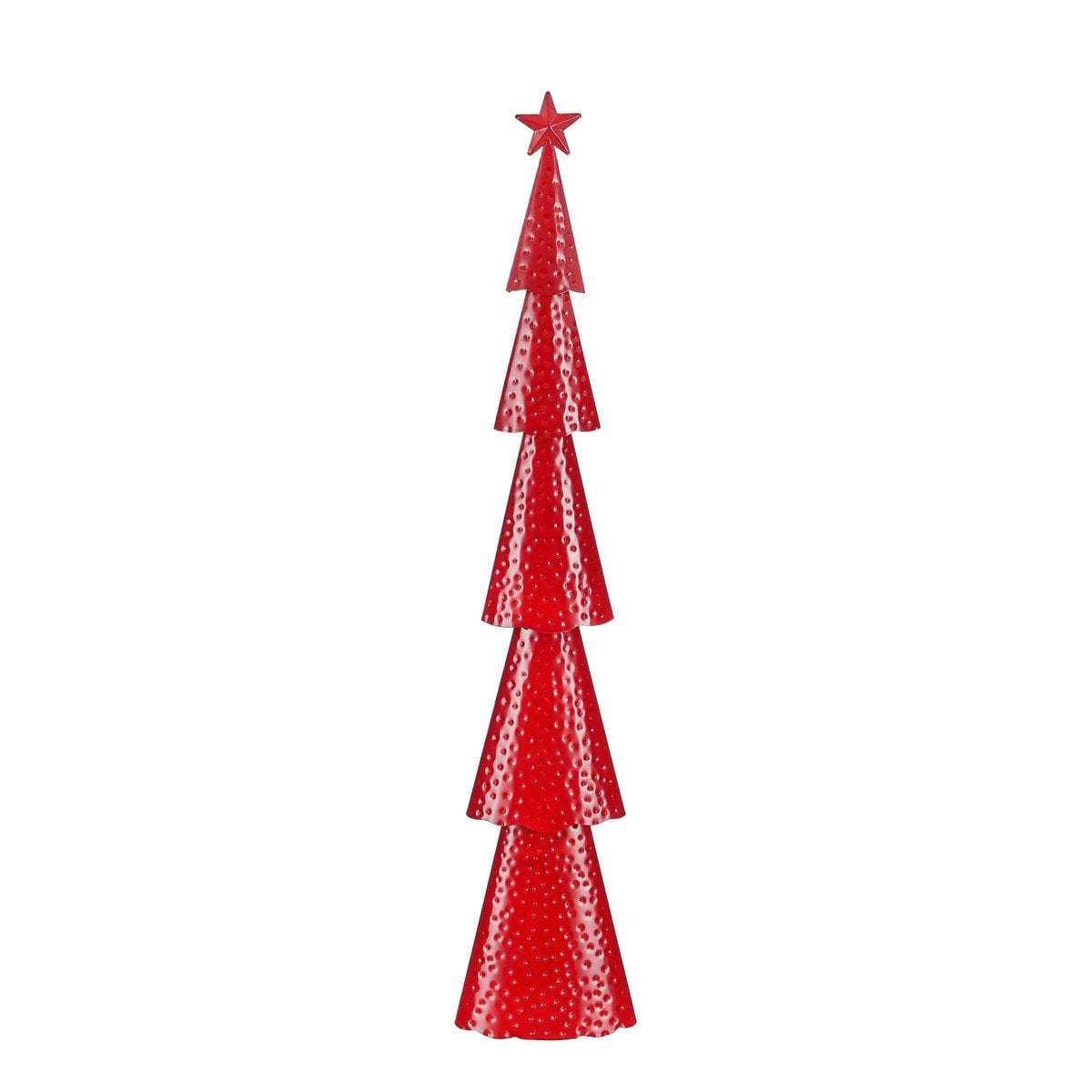 Decoratieve Kerstboom IJzer Rood - 90,5 cm