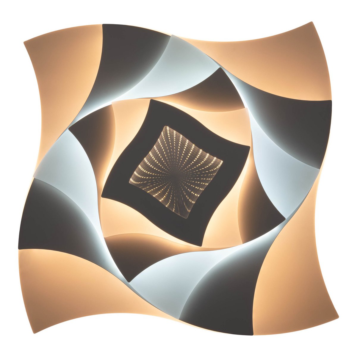 LED Plafondlamp Liora 3D Effect - Ø 48 cm (Afstandsbediening)