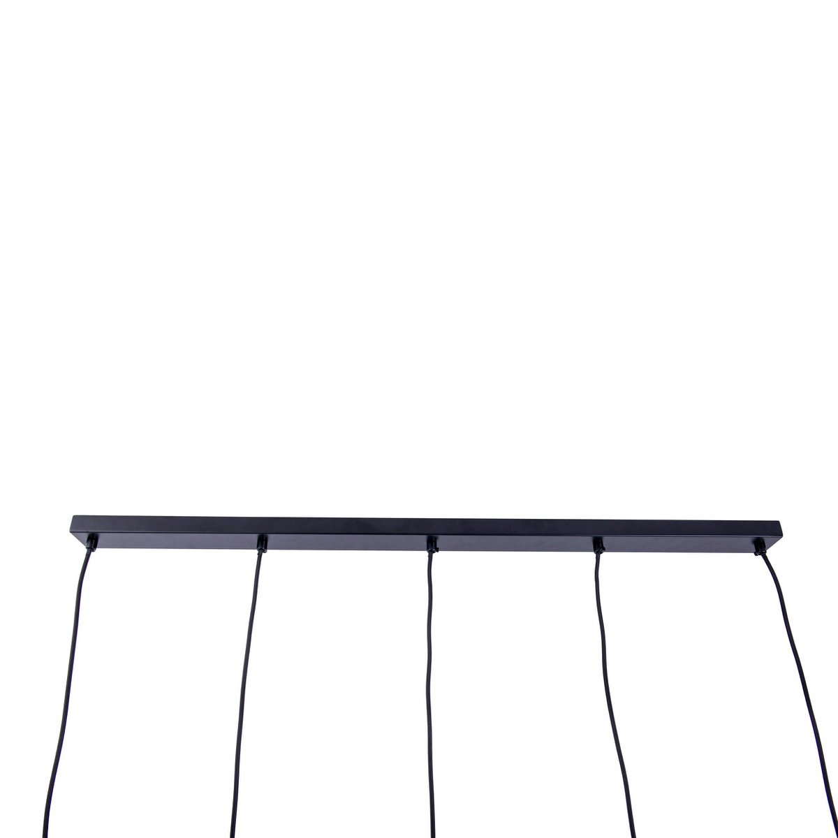 Hanglamp Foro 5-Lichts Zwart/Goud - 96 cm (E27)