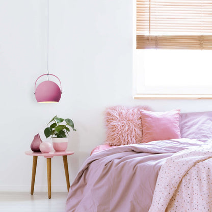 Hanglamp Colorado Roze Metaal - Ø 25 cm (E27)