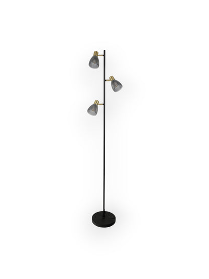 Vloerlamp Lindita 3-Lichts - 150 cm (excl. kap)