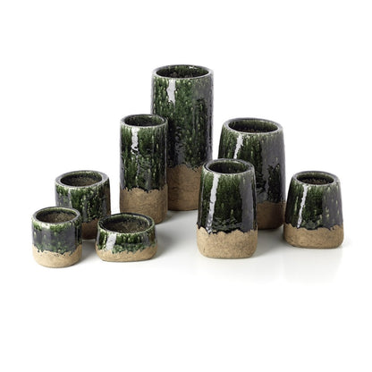 Steengoed mosplanter Moss planter betongroen
