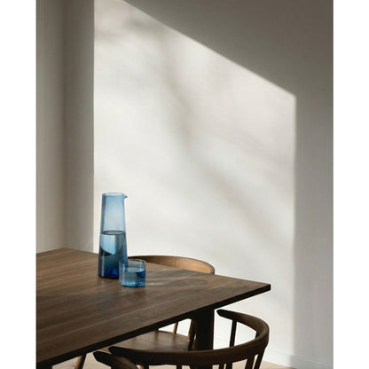 Glazen karaf Azure blauw