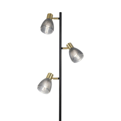 Vloerlamp Lindita 3-Lichts - 150 cm (excl. kap)
