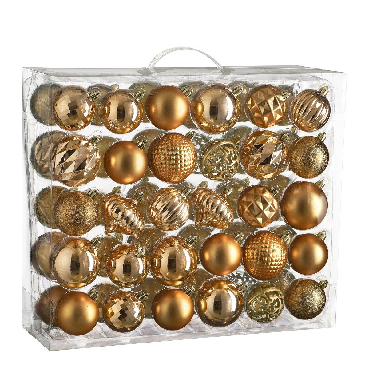 Kerstbal baubles Koper