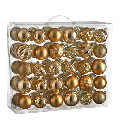 Kerstbal baubles Koper