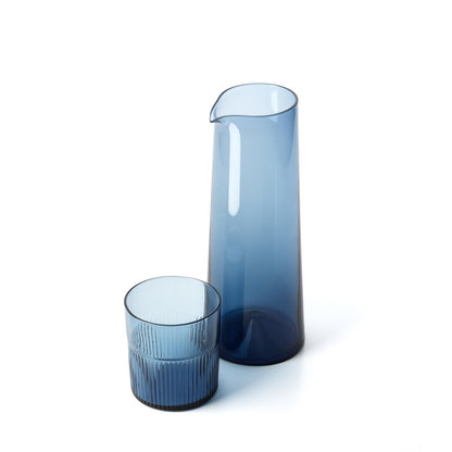Glazen karaf Azure blauw
