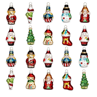 Kerstornamenten Glas Groen (20 stuks)