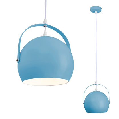 Hanglamp Colorado Blauw Metaal - Ø 25 cm (E27)