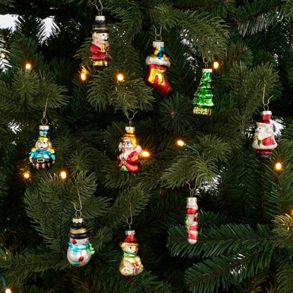 Kerstornamenten Glas Groen (20 stuks)