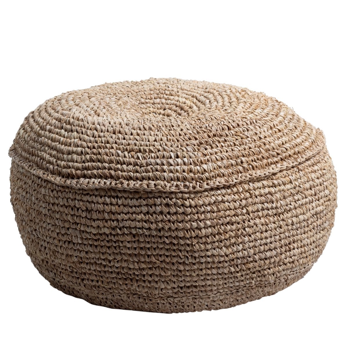Poef Telu Raffia (2 maten)
