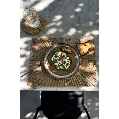 Steengoed saladebord Comporta gemengde kleuren - M