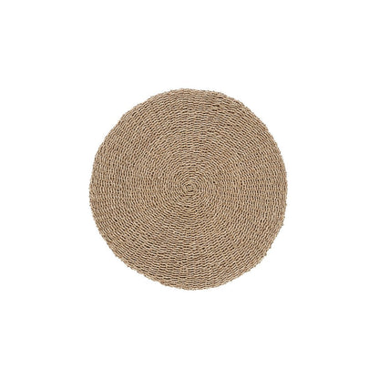 Rond sisal tapijt naturel