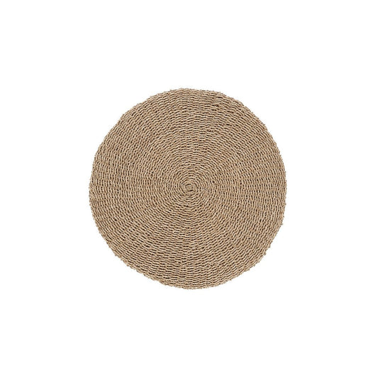 Rond sisal tapijt naturel