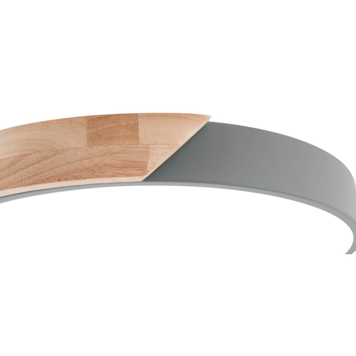 LED Plafondlamp Borneo Grijs - Ø 31 cm