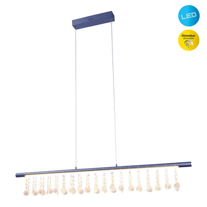 LED Hanglamp Nobilis Grijs - 100 cm